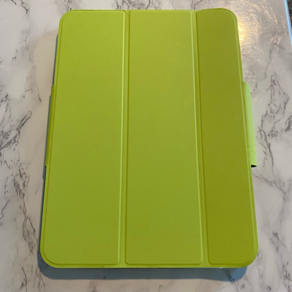 Pastel green iPad case (10th gen)